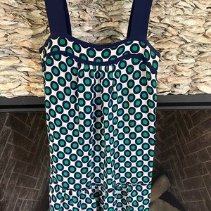 Tibi dress, polka dot, sleeveless